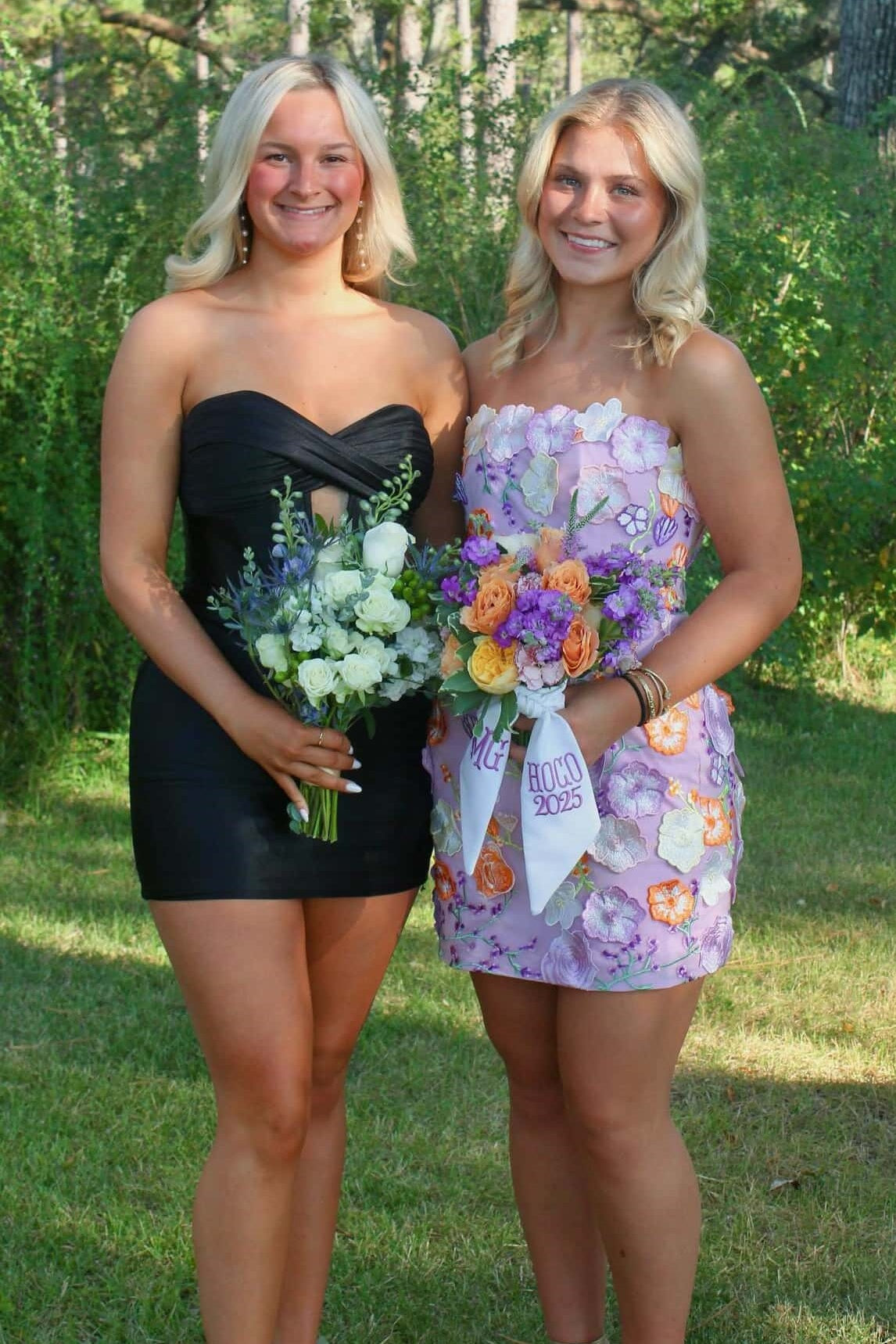 3D Floral Lace Sheath Strapless Empire Short Party Homecoming Dress