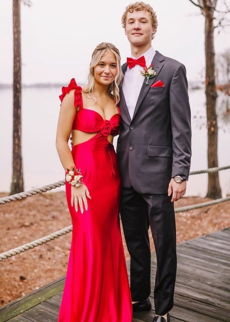 Mermaid Sweetheart Sleeveless Ruffled Party Prom Dress