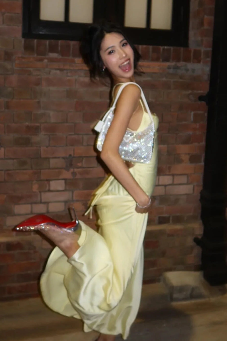 Casual Satin Bateau Lace Up Floor-Length Party Prom Dress