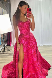 Chic Bateau Sleeveless A-Line Empire Party Prom Dress