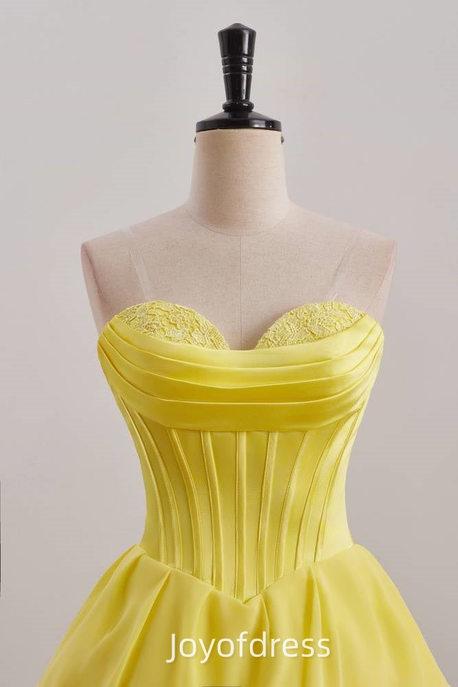 Chic Sweetheart Sleeveless Empire Ruffle A-Line Homecoming Dress