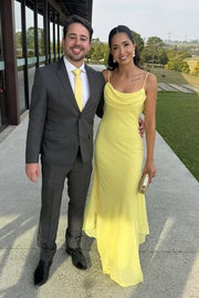 Chiffon Bateau Backless Sleeveless Long Party Prom Dress