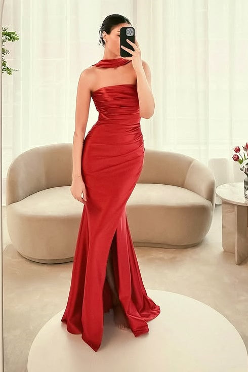 Mermaid Empire Ruched Mermaid Bridesmaid Dress
