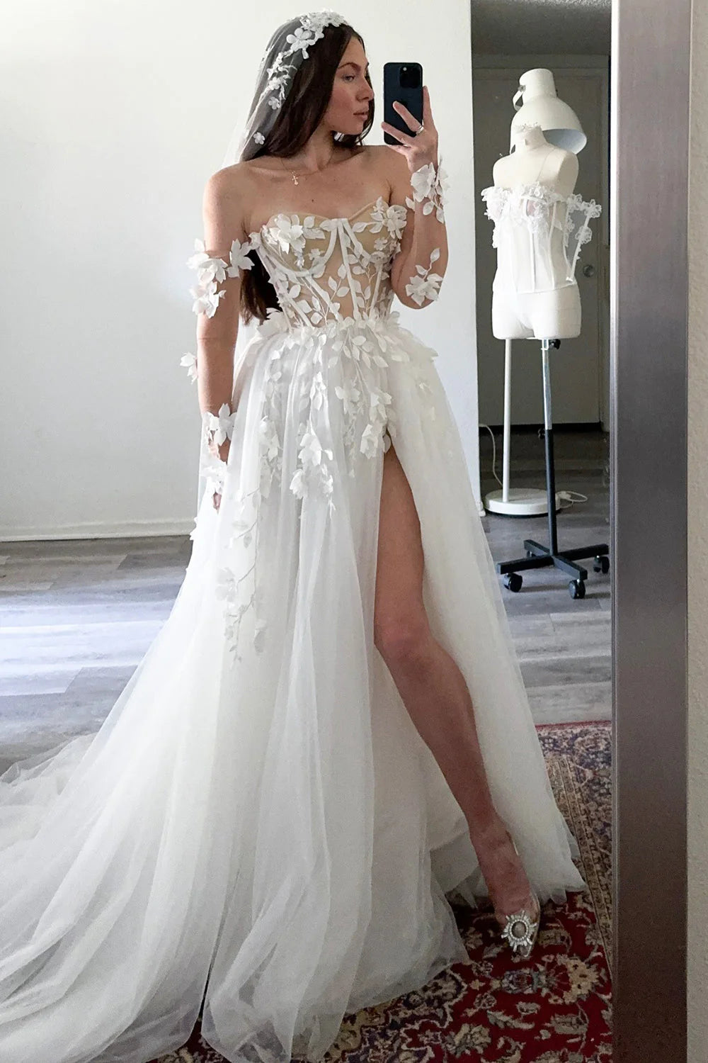 Tulle Wedding Dress & Bridal Gowns | Joyofdress Tulle Wedding Dress & Bridal Gowns | Joyofdress