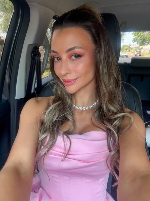 Pink A-Line Empire Ruched Strapless Long Party Prom Dress