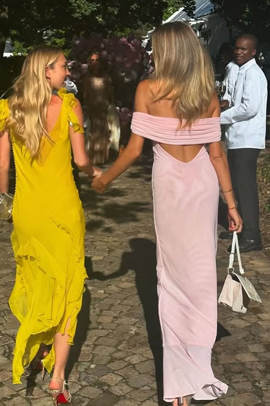 Pink Off-Shoulder Empire Party Prom Dress With Slit