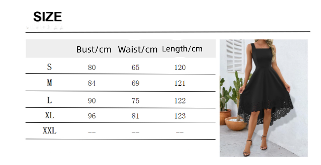 Satin A-Line Square Sleeveless High Low Party Evening Dress