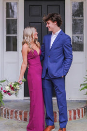 Satin Sheath Empire Sweetheart Strapless Party Prom Dress