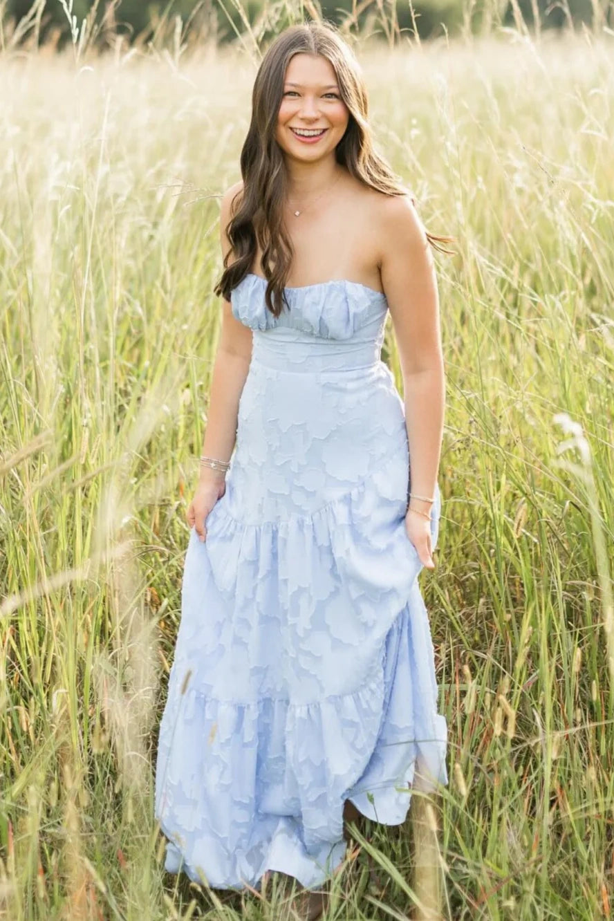 Simple Satin A-Line Sleeveless Sweetheart Floral Party Prom Dress