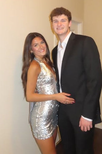 Sparkly Fully Sequin V-Neck Sleeveless Tight Homecoming Dress