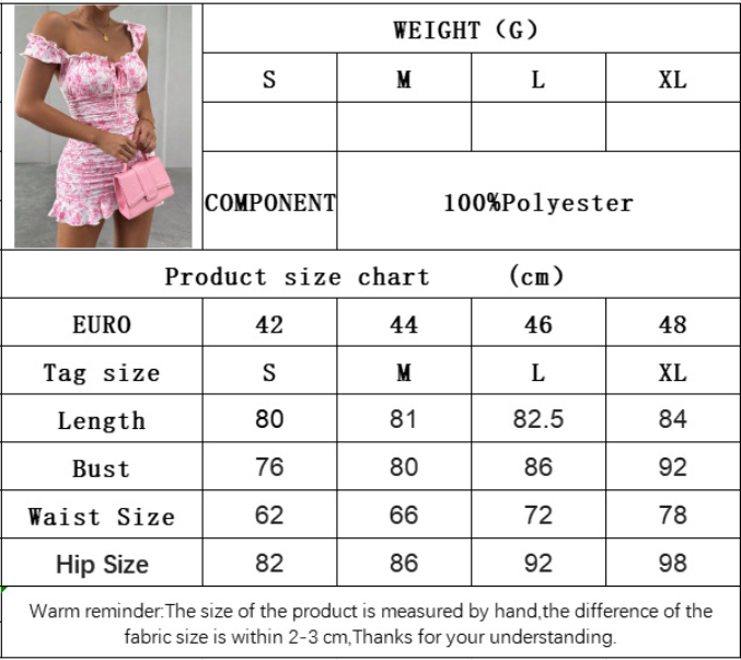 Summer Tight Sleeveless Ruffled Printed Short Homecoming Dress