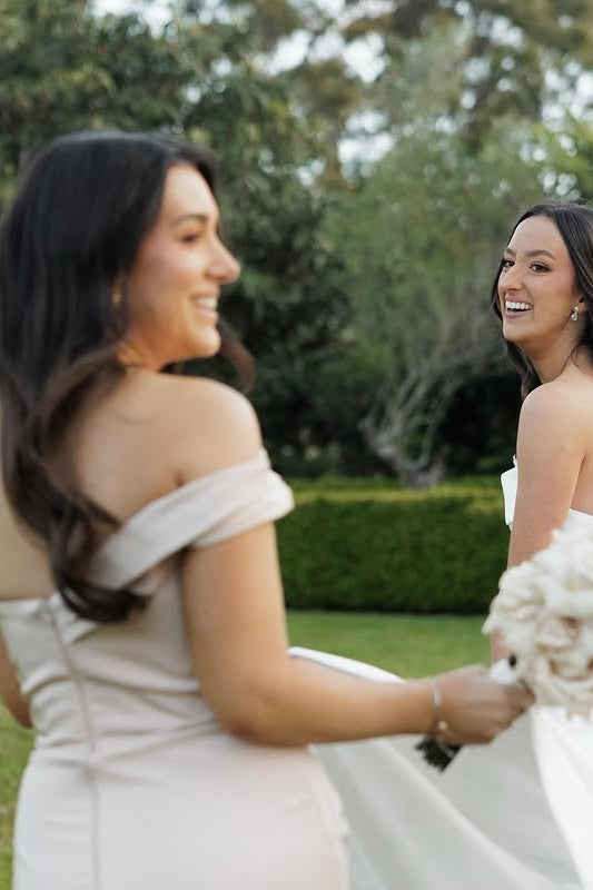 Sweetheart One Shoulder Empire Mermaid Long Bridesmaid Dress