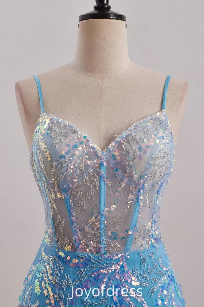 Sweetheart Sleeveless Bodycon Sequins Appliques Homecoming Dress