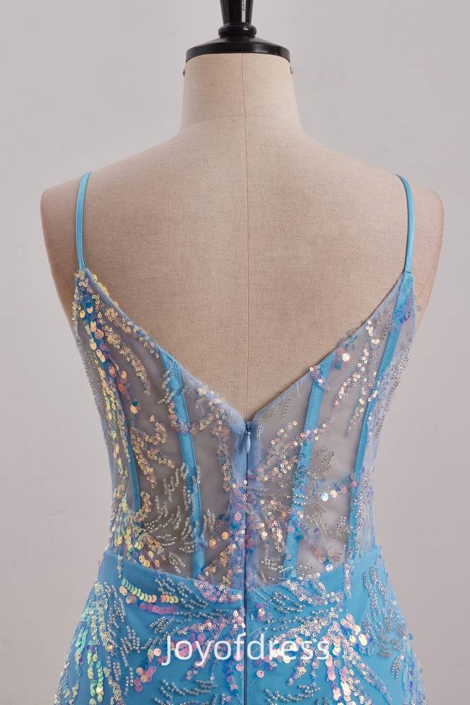 Sweetheart Sleeveless Bodycon Sequins Appliques Homecoming Dress