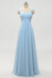 Sweetheart Sleeveless Empire Chiffon A-Line Bridesmaid Dress