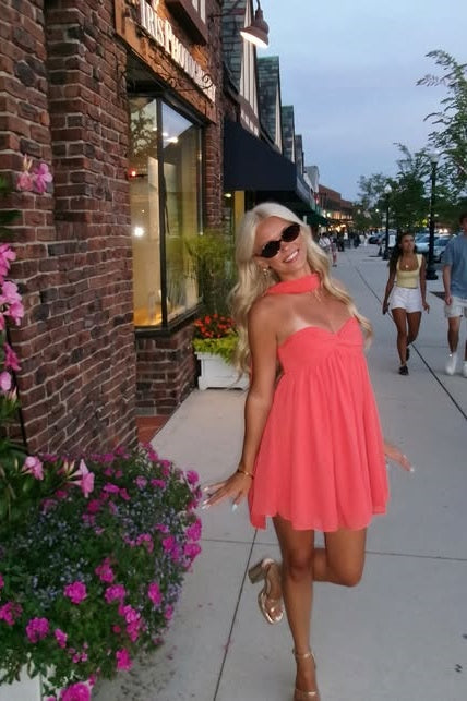 Sweetheart Strapless Chiffon A-Line Mini Party Homecoming Dress 