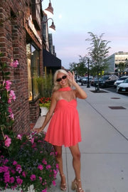 Sweetheart Strapless Chiffon A-Line Mini Party Homecoming Dress 