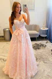 Sweetheart Sleeveless Empire Lace A-Line Party Prom Dress