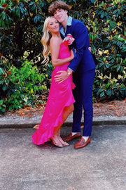 Sweetheart Strapless Empire Long Party Dress With Ruffled