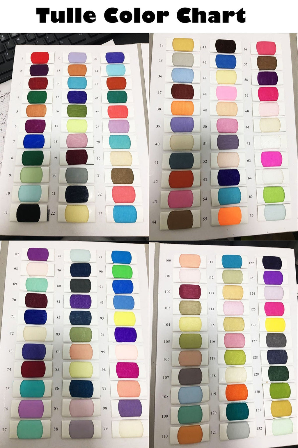 Tulle Color Swatch | Joyofdress