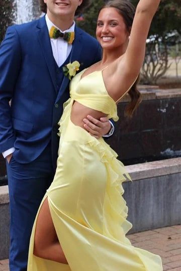 V-Neck Sleeveless Illusion Empire Lace Up Party Prom Dress