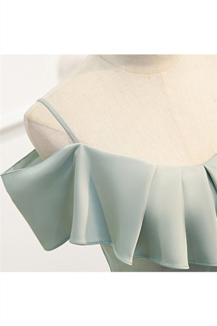 A - line Slip Mismatched Bridesmaid Dresses - Joyofdress