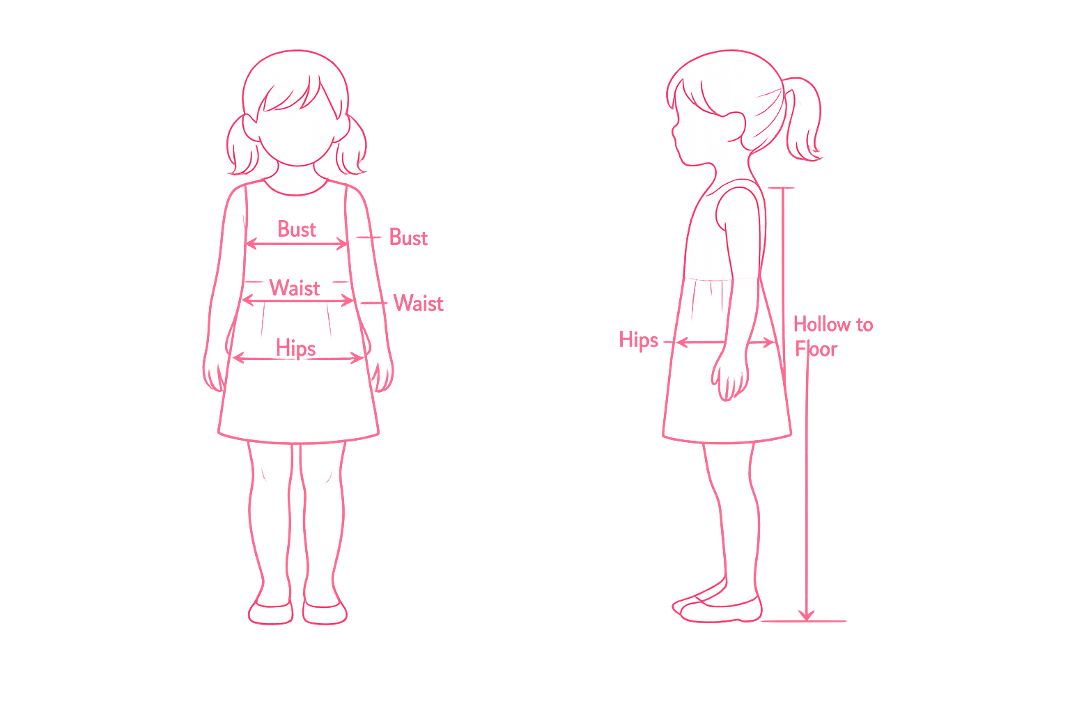 flower girl measure