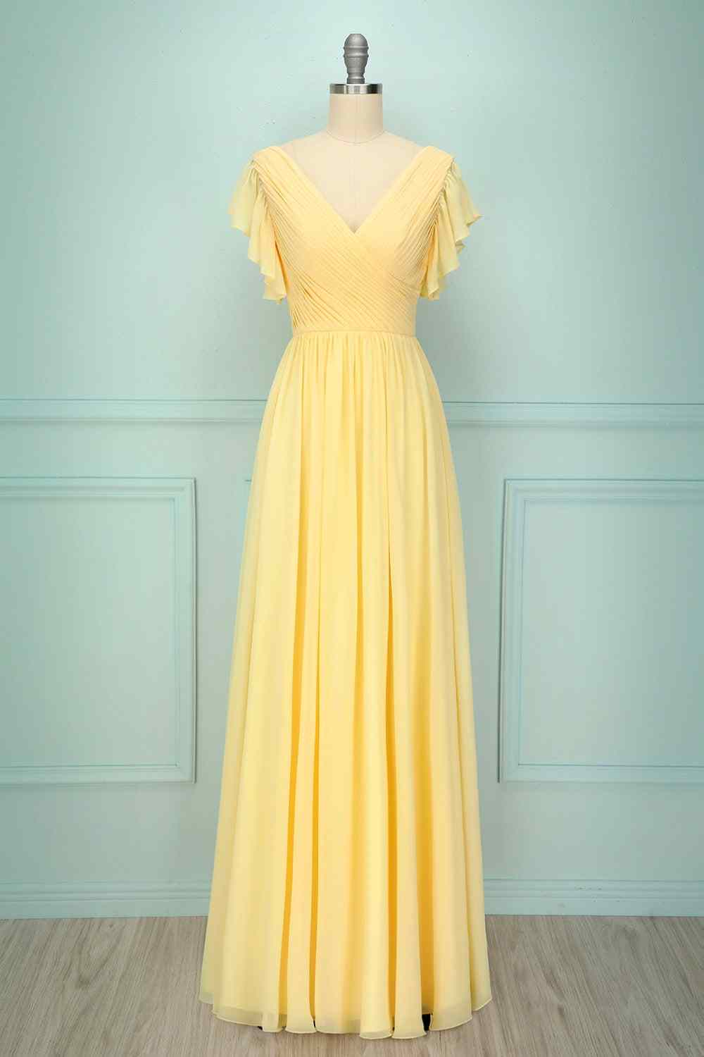 Yellow Bridesmaid Dresses | Joyofdress Yellow Bridesmaid Dresses | Joyofdress