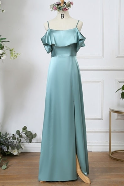 Pale Turquoise Floor Length Mismatched Bridesmaid Dresses | Joyofdress Pale Turquoise Floor Length Mismatched Bridesmaid Dresses | Joyofdress