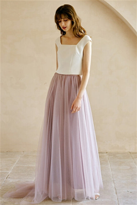 Two Piece Casual Dress with Tutu Skirt | Joyofdress Two Piece Casual Dress with Tutu Skirt | Joyofdress